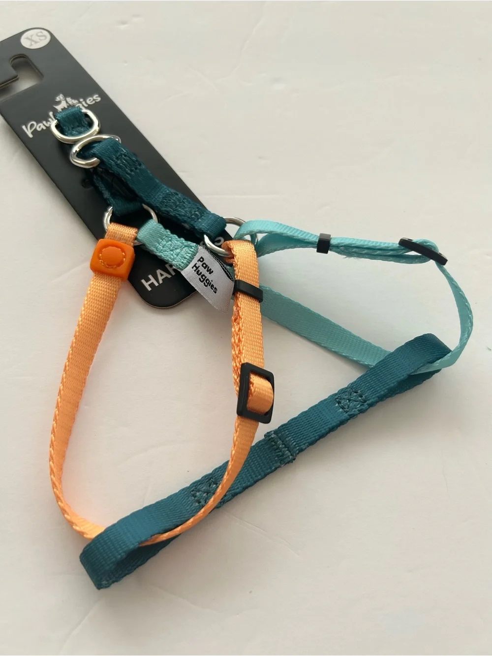 NEW PawHuggies XS Step-in Design Tricolor Harness For XS Dogs Puppies Heavy Duty